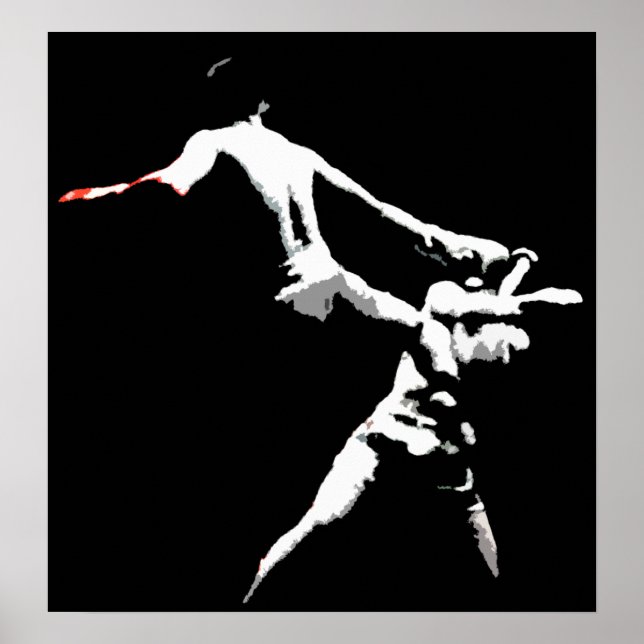 Poster Muay Thai Boxing Action (Frente)