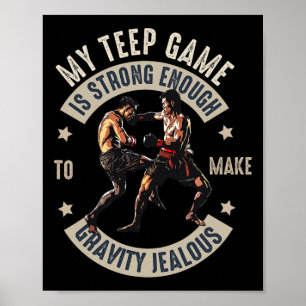 Poster Muay Thai Fighter For Men Pai Boys Thai Kickboxer