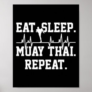 Poster Muay Thai Kickboxe Gift