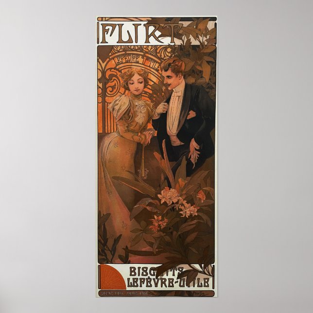 Poster Mucha - Camisa (Frente)