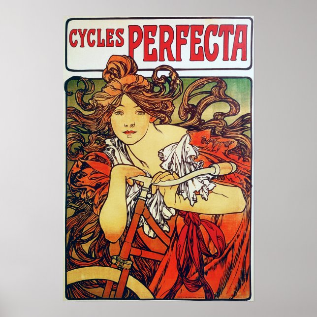 Poster Mucha - Ciclos Perfeitos (Frente)