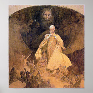 Poster Mucha - Idade Da Sabedoria 1938