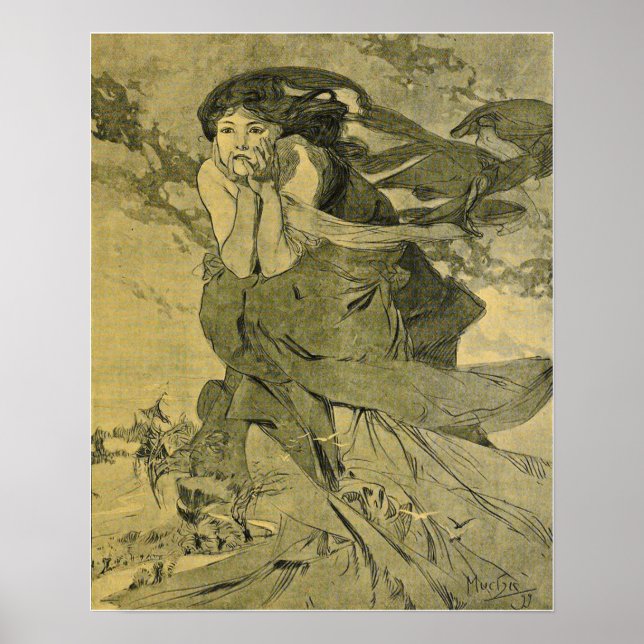 Poster Mucha - Mars Cocorico (Frente)