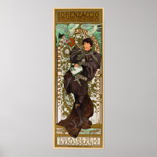 Poster Mucha - O Renascimento
