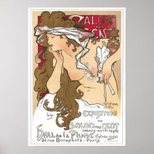 Poster Mucha: Salon des Cent
