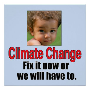 Póster Mudança Climática