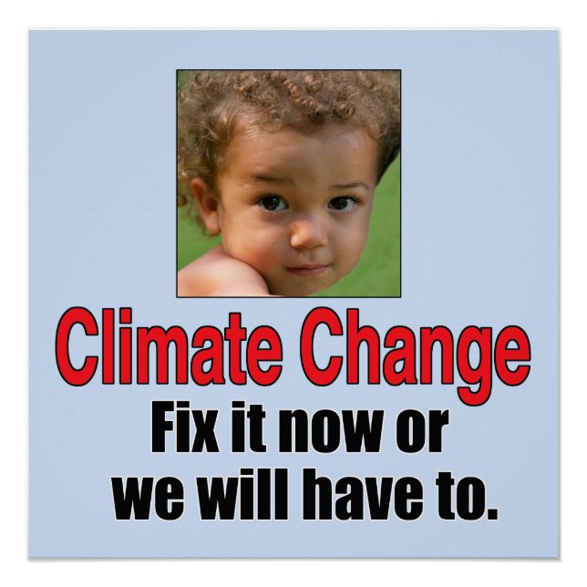 Póster Mudança Climática (Frente)