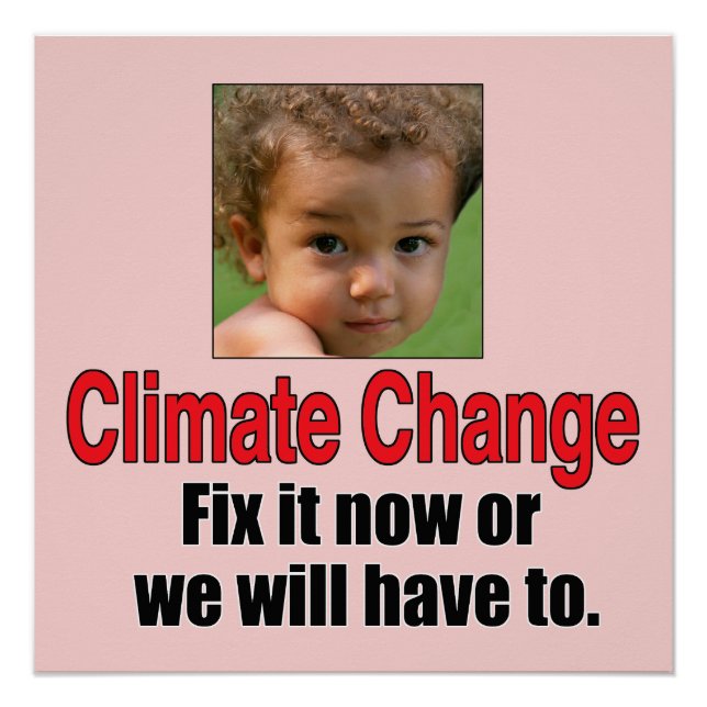 Póster Mudança Climática (Frente)