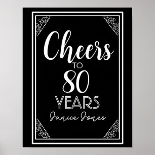 Póster Mudança da aposentadoria do aniversário do