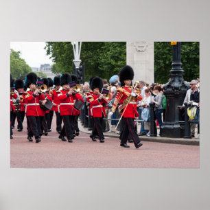 Póster Mudando a guarda no Buckingham Palace