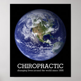 Poster Mudando Vidas Pelo Mundo 1895 Chiropractic