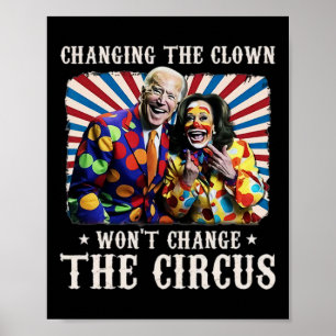 Poster Mudar o Palhaço Não Mudará o Circo Kamala