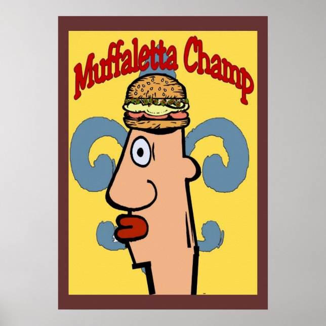 Póster Muffaletta Champ 1 (Frente)