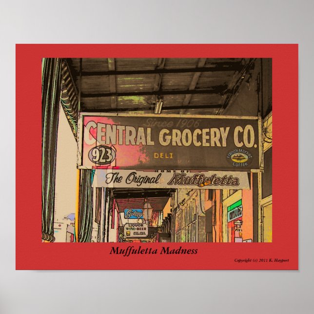 Póster Muffuletta Madness (Frente)