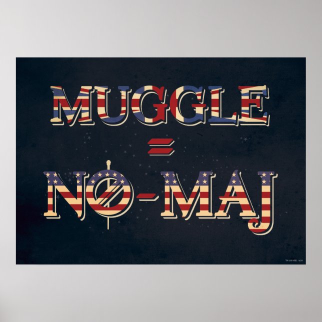 PÓSTER MUGLE™ = NO-MAJ™ (Frente)