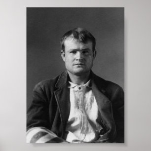 Póster Mugshot de Butch Cassidy