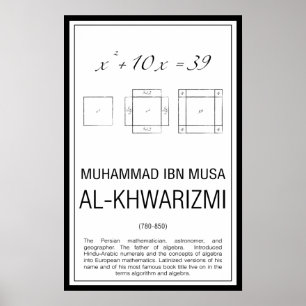 Poster Muhammad Al-Khwarizmi