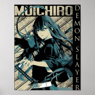POSTER MUICHIRO DEMON SLAYER