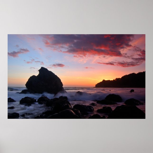 Poster Muir Beach Sunset (Frente)
