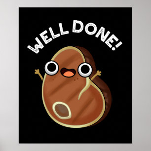 Poster Muito Engraçado Falso Pun Dark BG