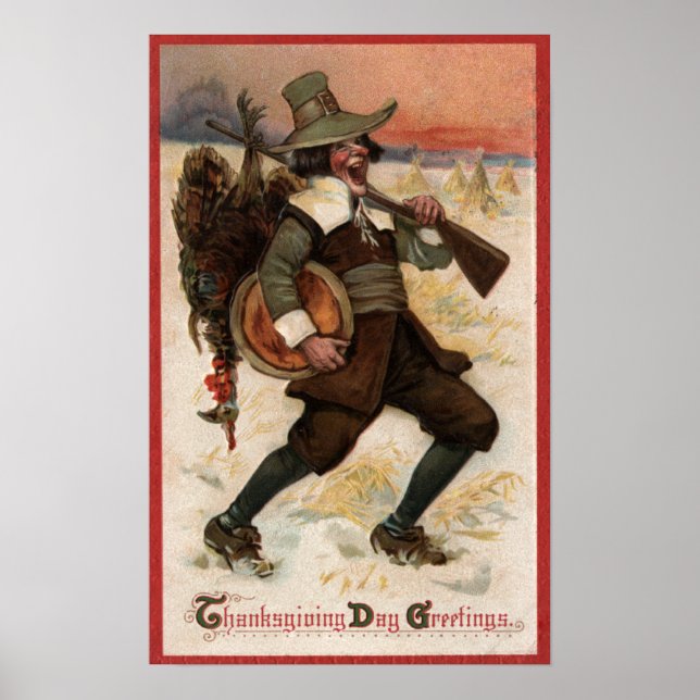 Póster Muito Feliz Hunter Turquia (Frente)