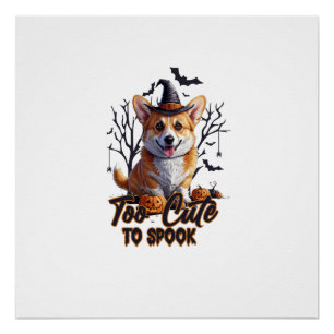 Póster Muito Fofo Para Assustar Camiseta Divertida de Hal
