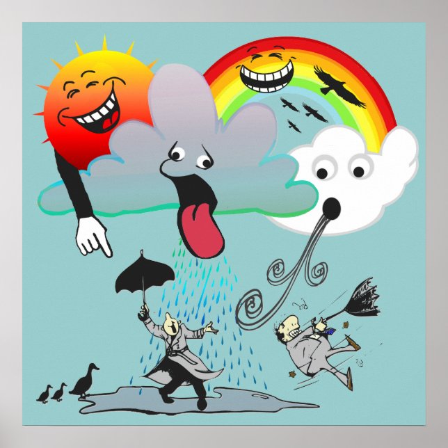 Poster Muito Mau Clima (Frente)