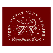 Muito miserável, feliz clube de Natal.