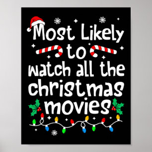 Poster Muito Provável Assistir a Todos os Filmes de Natal