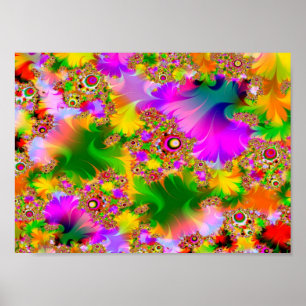 Póster Muito psicodélico