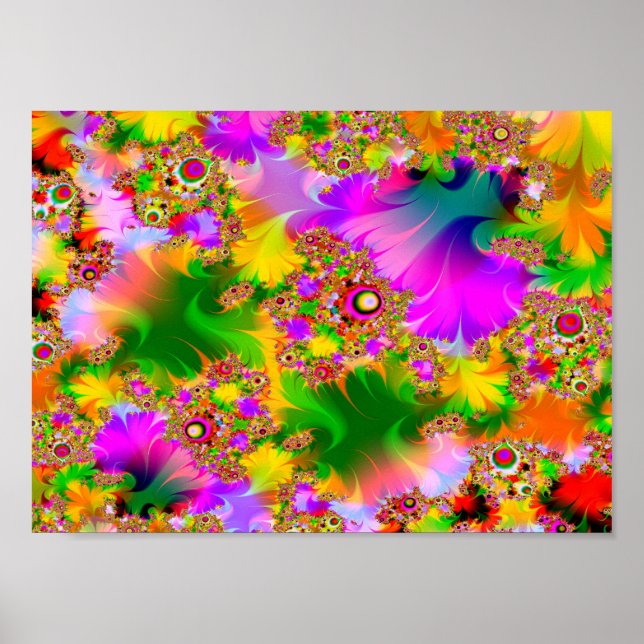 Póster Muito psicodélico (Frente)