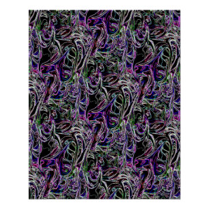 Póster Muitos Rostos Estranhos...