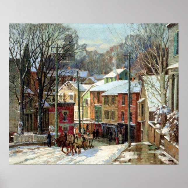 Poster Mulhaupt - Inverno em Gloucester (Frente)