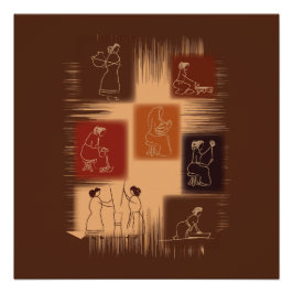 Póster Mulher - A espinha dorsal