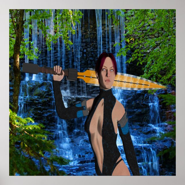 Póster Mulher amazônica (Frente)