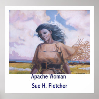 Poster Mulher Apache