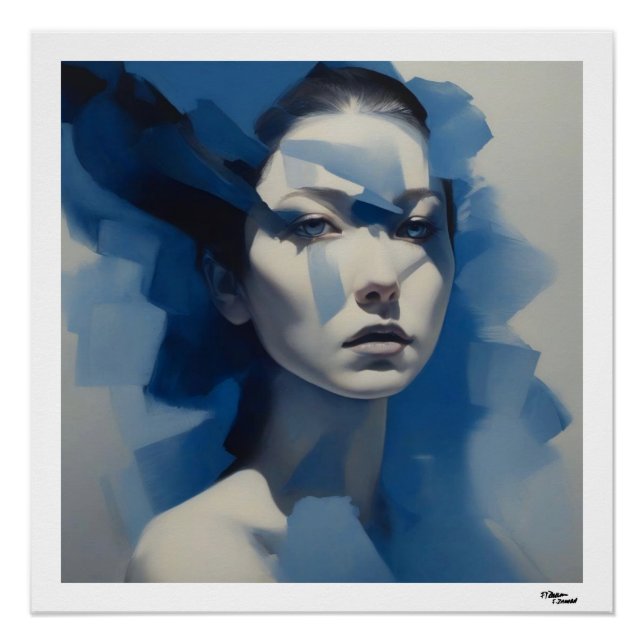 Póster Mulher Azul (Frente)