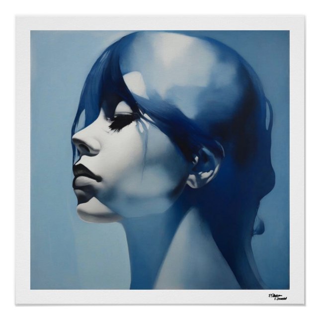Póster Mulher Azul (Frente)