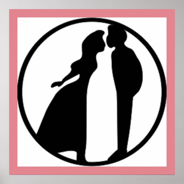 PÓSTER MULHER BEIJANDO MAN (Frente)