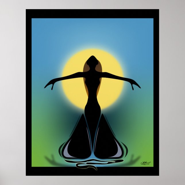 Póster Mulher Blooming (Frente)