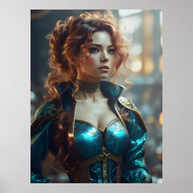 Poster Mulher Bonita (Frente)