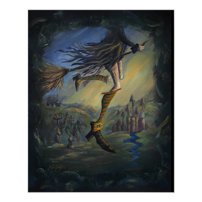 Póster Mulher Bruxa (Frente)