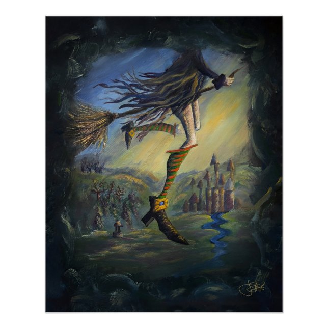 Póster Mulher Bruxa Grande (Frente)