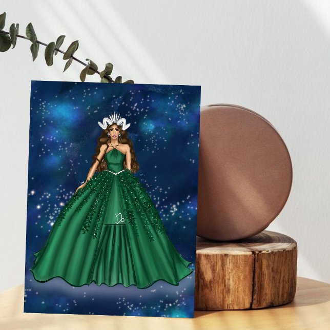 Poster Mulher Capricorn Goddese | Arte Celestial (Criador carregado)