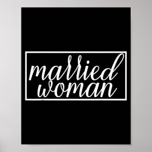 Poster Mulher Casada Esposa Casamento Casal Engraçado