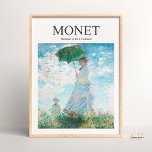 Poster Mulher Claude Monet com pintura parasol Vintage<br><div class="desc">Entra no mundo luminoso da arte de Claude Monet com este belo impressão de arte. Apresentando a pintura icônica "Mulher com Parasol - Madame Monet e Seu Filho", esta obra-prima captura um momento fantoche de mãe e criança em meio à beleza da natureza. Elevem seu espaço com um toque de...</div>