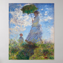 Mulher com Parasol | Monet |
