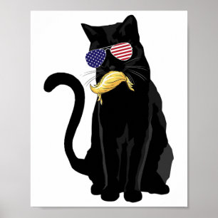 Poster Mulher De Gato Engraçada Sem Filhos Votando Kama