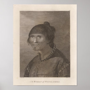 Póster Mulher de Oonalashka, Alaska