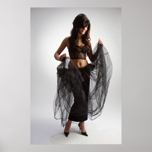 Poster Mulher de preto (Frente)